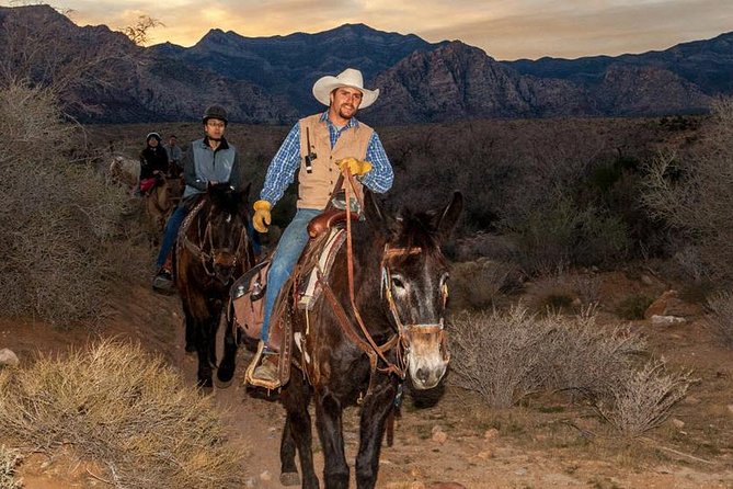 Red Rock Canyon Sunset Horseback Ride and Barbeque Dinner - Tour Details and Inclusions