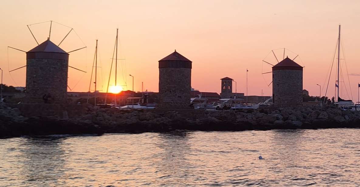 Rhodes Town Private Sunset Cruise - Cruise Overview