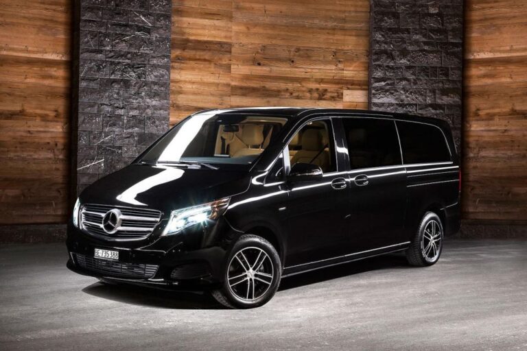 Round Trip Barcelona Airport To Barcelona By Luxury Minivan Transfer Details