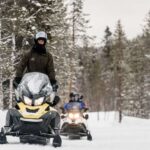 Rovaniemi: Arctic Circle Family Friendly Snowmobile Tour Adrenaline Filled Snowmobile Ride