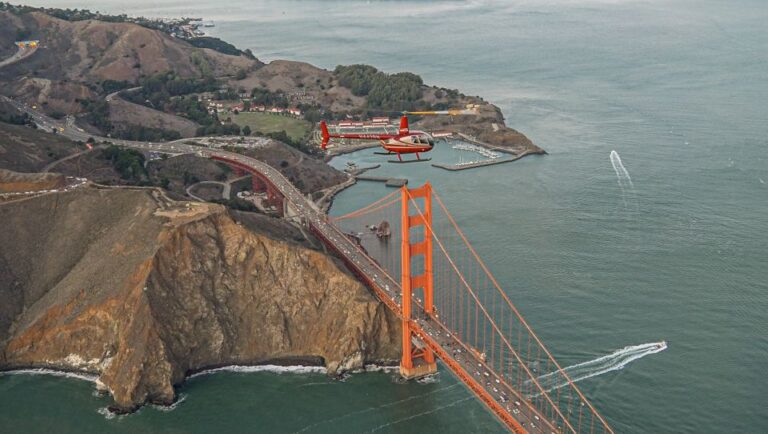 San Francisco: Golden Gate Helicopter Adventure Unforgettable Aerial Vistas