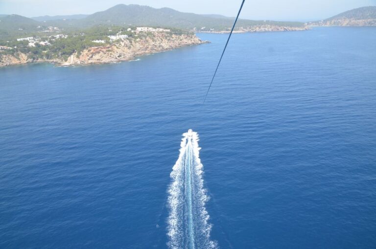 Santa Eulària Des Riu: Parasailing Boat Cruise With Drinks Overview Of The Activity