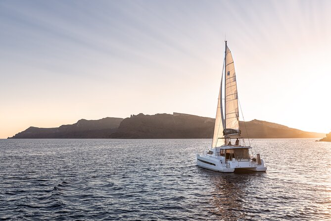 Shared Catamaran Half Day Cruise in Santorini - Overview of the Cruise