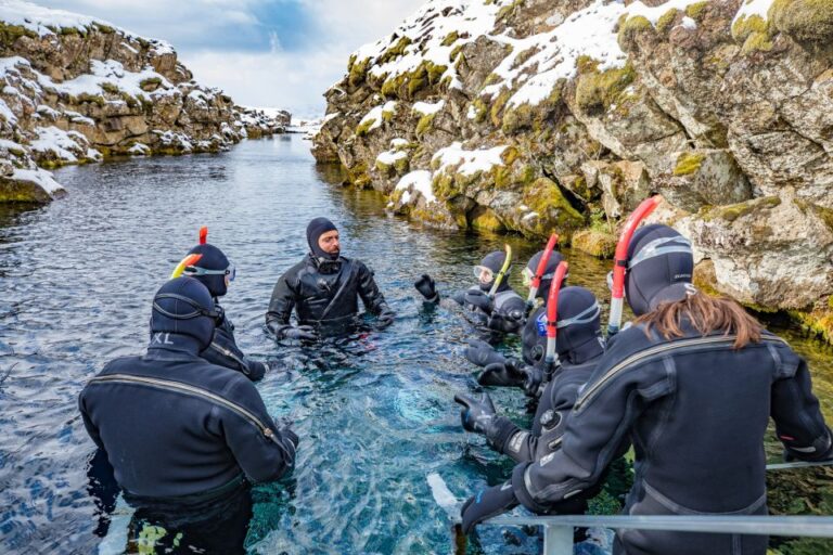 Silfra: Snorkeling Between Tectonic Plates, Meet On Location Overview Of Silfra Fissure