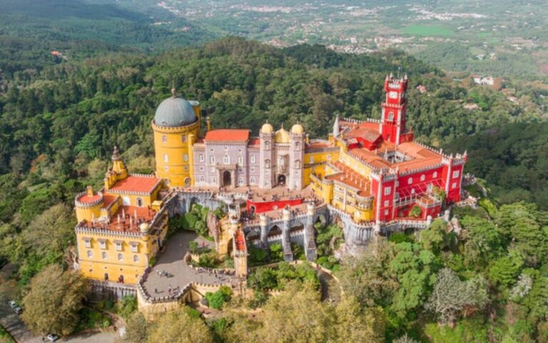 Sintra: Pena Palace, Moorish Castle, Regaleira, And Monserrate Tour Overview