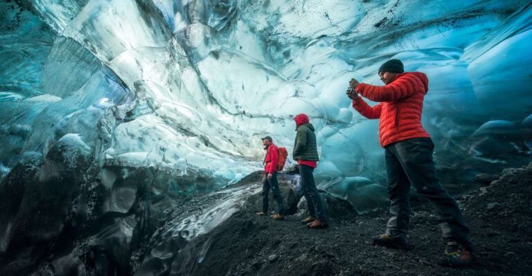 Skaftafell: Ice Cave Experience Exploring The Ice Cave