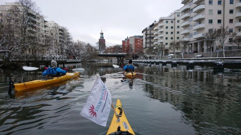 Stockholm: Winter City Kayaking Tour Tour Overview