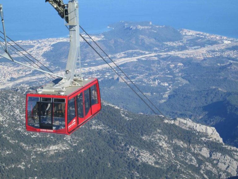 Tahtali Mountain: Olympos Cable Car Ride Breathtaking Panoramic Views