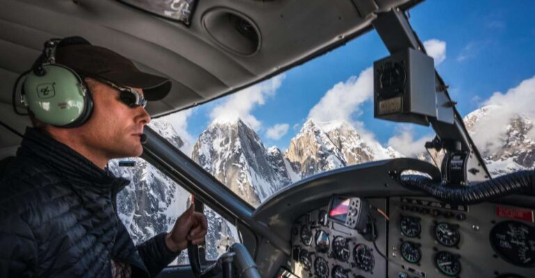 Talkeetna: Denali Flight Tour With Glacier Landing Activity Overview