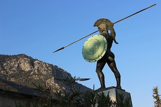 Thermopylae & Delphi Full Day Private Tour Visit Arachova 8 H Tour Overview