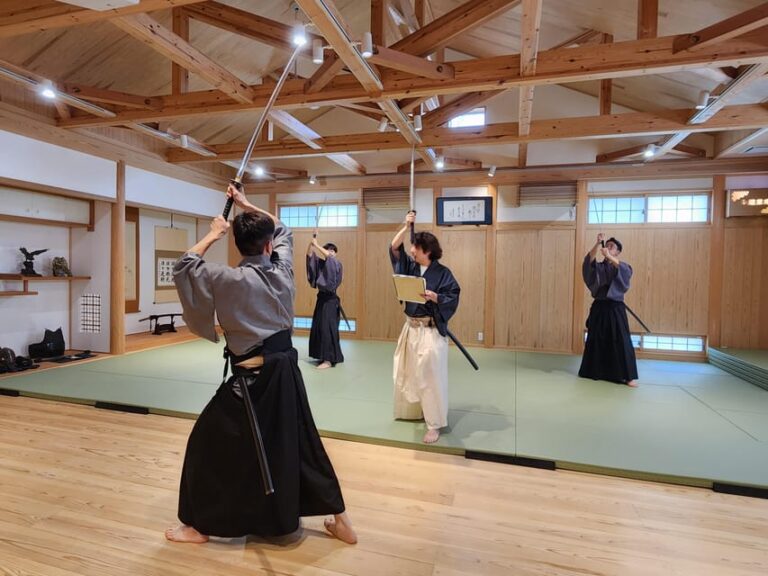 Tokyo Asakusa : Samurai School, Become A Samurai Warrior Overview Of The Activity