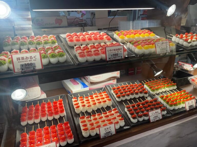 Tokyo : Asakusa Sweets Hunting And Kimono Shopping Tour Tour Overview