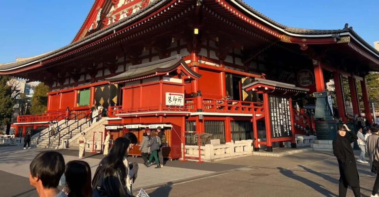 Tokyo Sky Tree View Unique Shrines,temples Tour In Asakusa Tour Overview