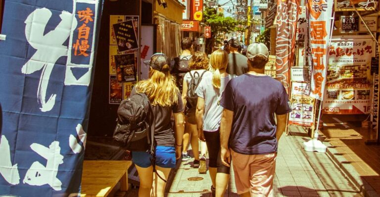 Tokyo: West Side Walking & Street Food Tour Tour Overview