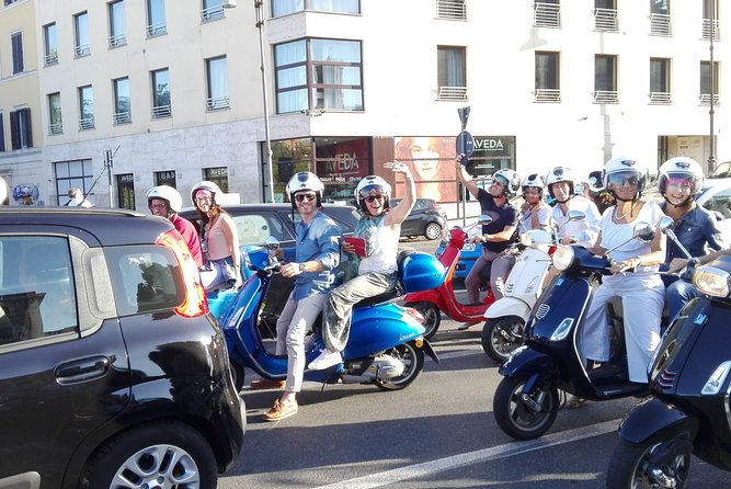 Tour Of Rome With The Iconic Vespa Proficient Driving Skills Required Overview Of The Tour