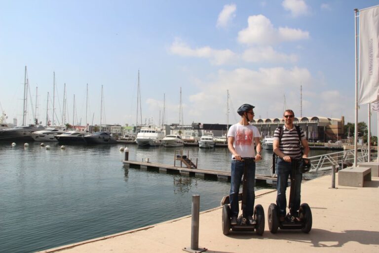 Valencia: Seaport Segway Tour Experience Highlights