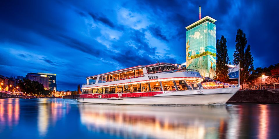 Vienna: Evening Cruise Along The Danube - Cruising Through Illuminated Vienna