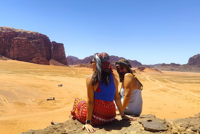 Wadi Rum Day Tour & Starlight Cave & Traditions Food Tour Overview