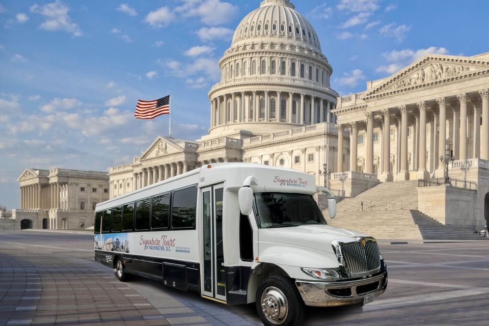 Washington Dc: Half-Day Bus Tour With Optional Museum Ticket - Tour Overview