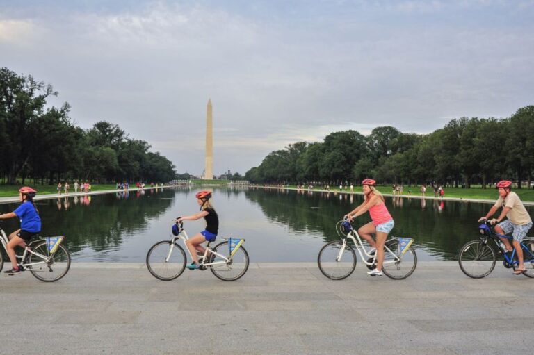 Washington Dc: Monuments And Memorials Bike Tour Tour Overview