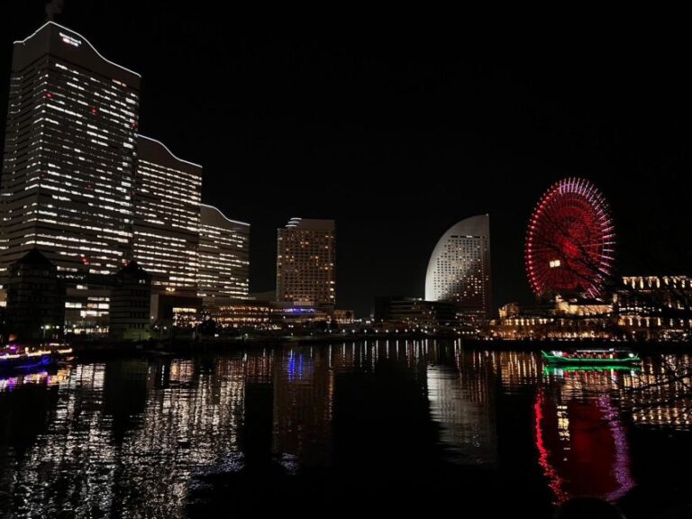 Yokohama 1.5 H Night View Walking Tour In Minatomirai Tour Overview