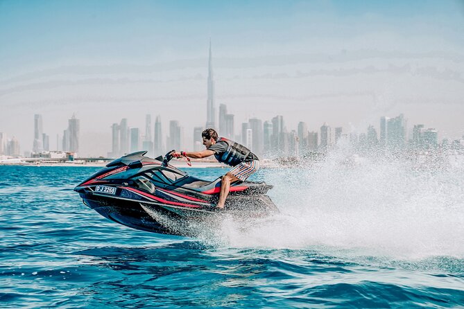 2 Hours Jet Ski Tour Dubai - Atlantis -Jbr -Burj Al Arab - Burj Khalifa Views - Safety and Equipment