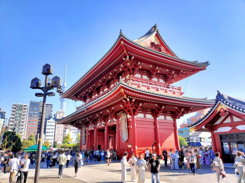 Asakusa Walking Tour: Tokyo, Culinary Delights and Nature - Itinerary Highlights