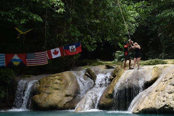 Blue Hole and Secret Falls Day Trip Plus Shopping From Montego Bay Hotels - Meeting and Pickup Details