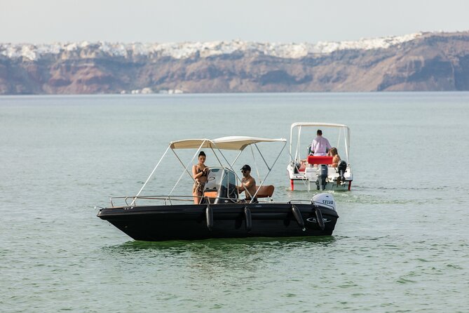 Boat Rental in Santorini License Free - Meeting Point and Start Time