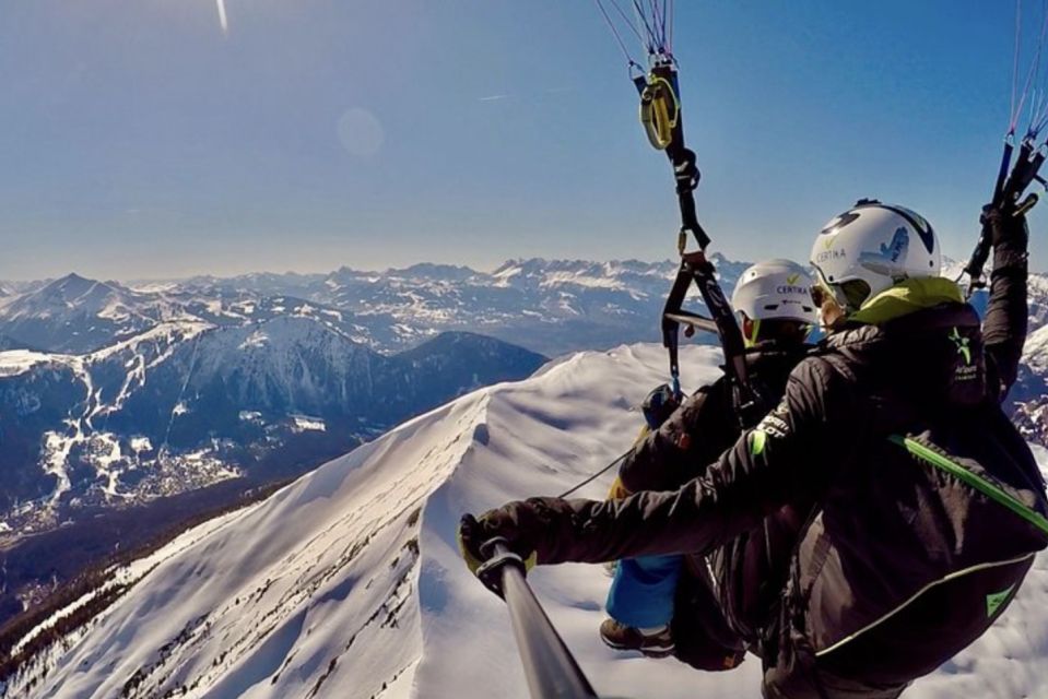 Chamonix: Tandem Paragliding Flight - Meeting Location Options