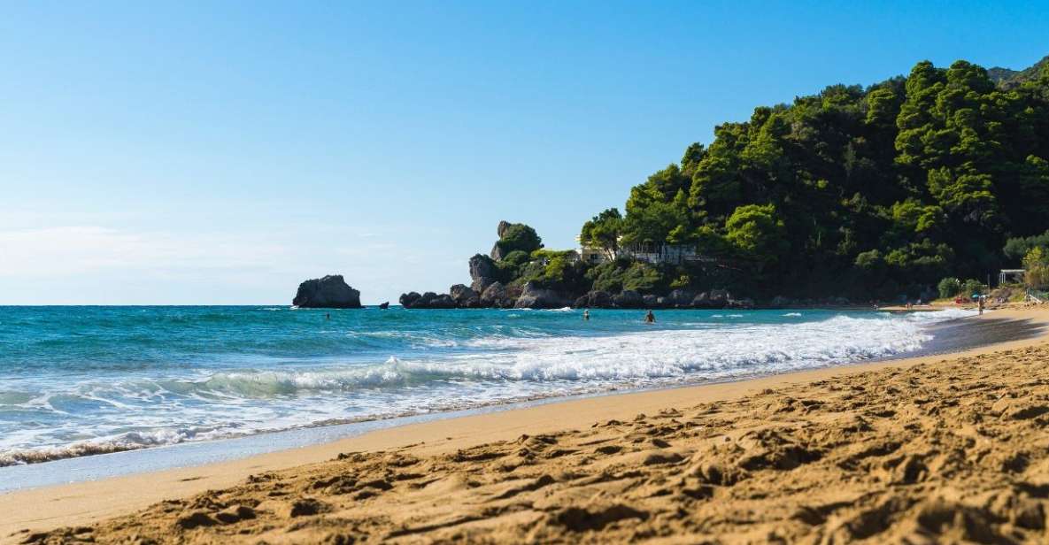 Corfu Beach Escape: Private Tour to Glyfada & Corfu Town - Glyfada Beach Experience