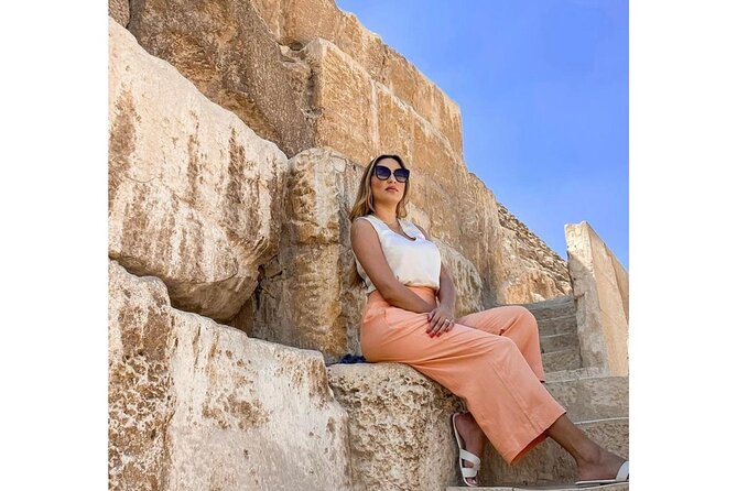 Day Tour to Giza Pyramids & Sphinx & Saqqara and Memphis - Pricing and Availability