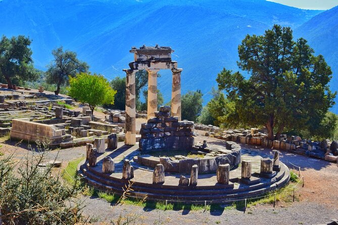 Delphi, Arachova and Levadia Krya Springs, Private Day Tour - Delphi Archaeological Site