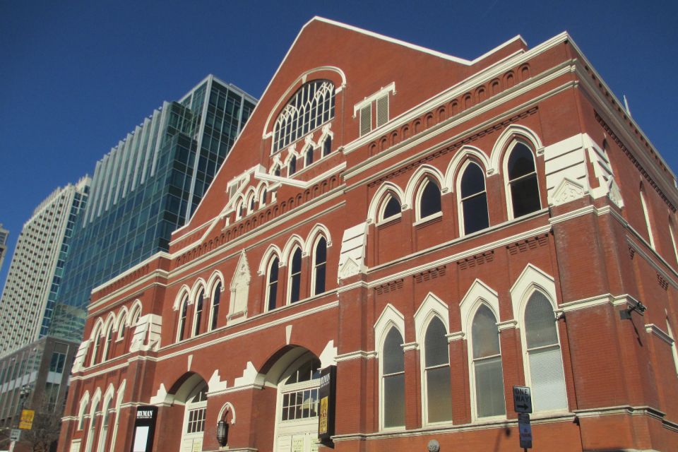 Downtown Nashville Self-Guided Audio Walking Tour - Booking and Pricing Options