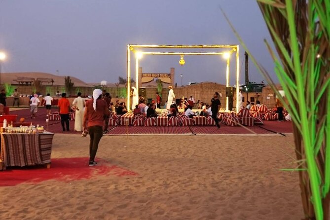 Dubai Evening Desert Safari Tour With Hotel Transfer, Camel Ride and BBQ Dinner - Thrilling Desert Activities