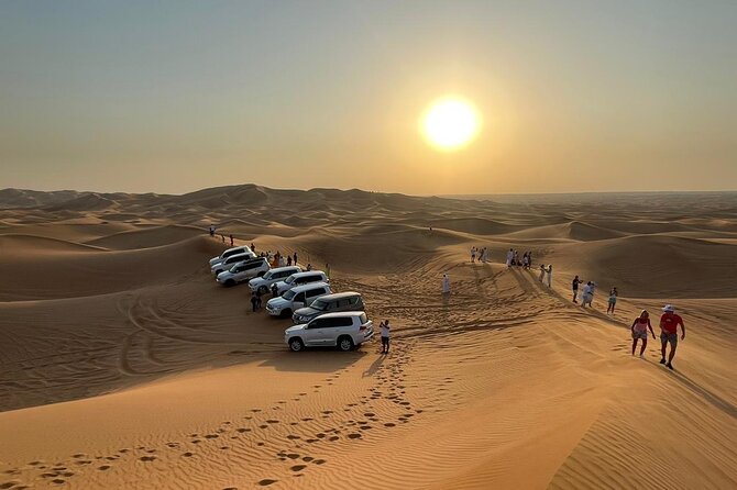 Dubai Red Dunes Afternoon Desert Safari With Camel Ride - Dune Bashing and Sandboarding