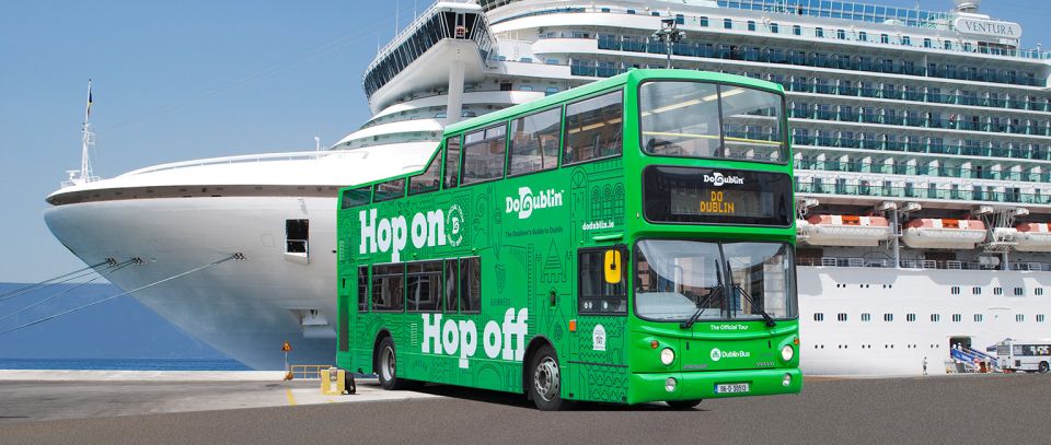 Dublin: Cruise Excursion Hop-On Hop-Off Tour & Rail Ticket - Experience Highlights