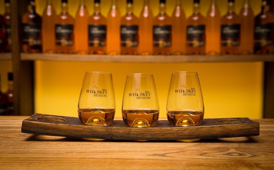 Dublin: Irish Whiskey Museum Blending Tour With Tastings - Whiskey Tasting Experience