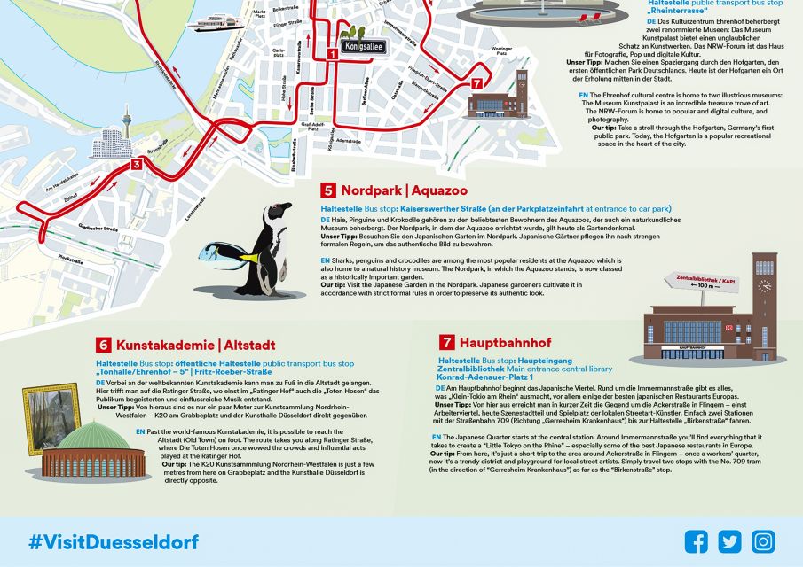 Düsseldorf: 24-Hour Hop-On Hop-Off Ticket - Exploring the City at Your Pace