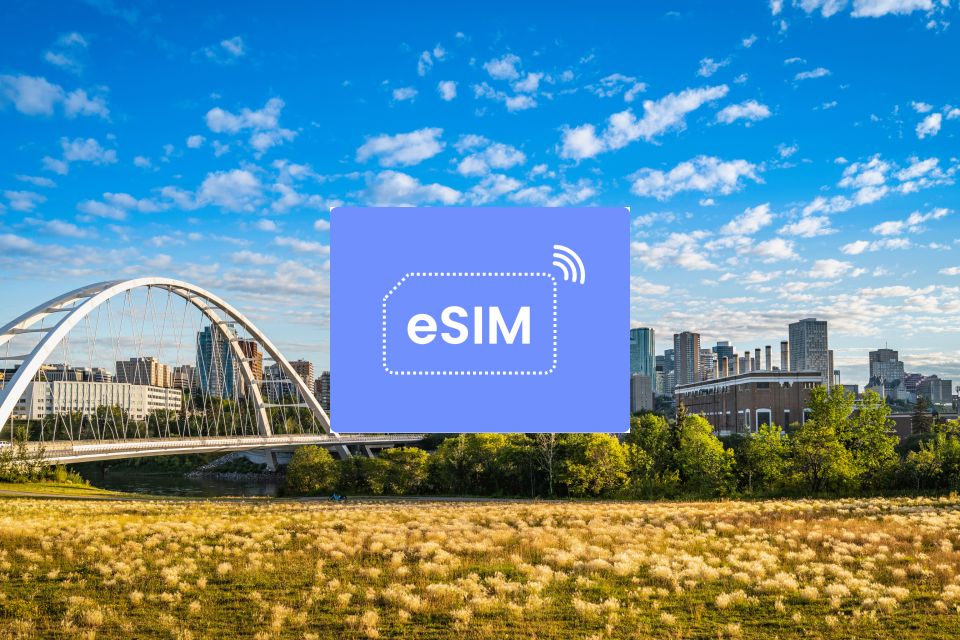 Edmonton: Canada Esim Roaming Mobile Data Plan - Flexible Booking and Payment Options