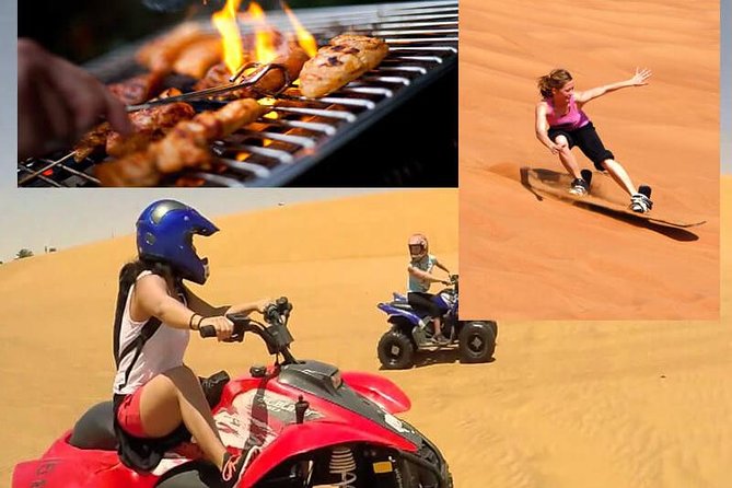 Evening Safari With Quad Bike, Camel Riding, BBQ Dinner and Dune Bashing - Included Features