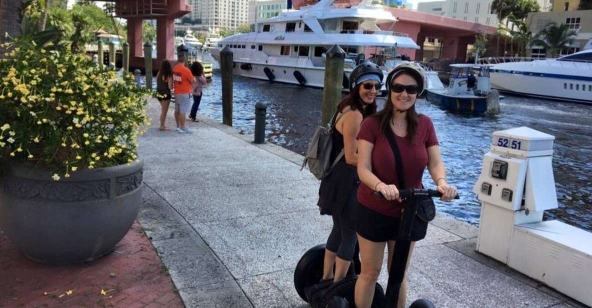 Fort Lauderdale: Famous Yachts and Mansions Segway Tour - Experience Highlights