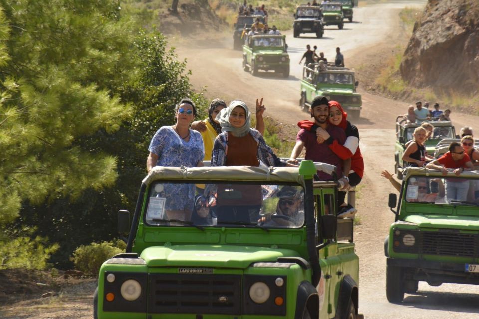 From All Locations Of Antalya: Rafting & Jeep Safari Tour - Pickup Information