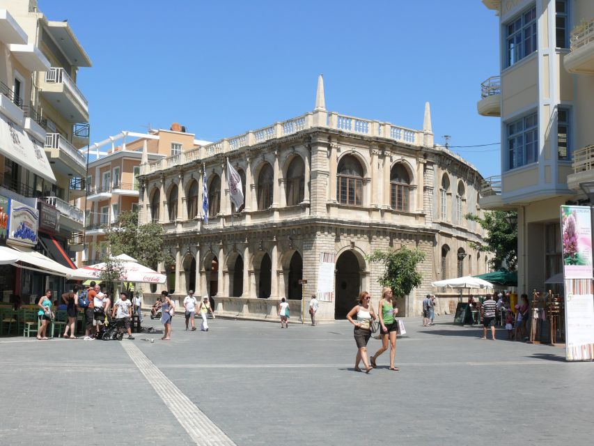 From Chania: Full-Day Heraklion Highlights Guided Tour - Itinerary Highlights