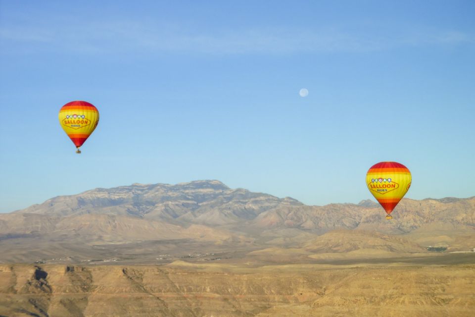 From Las Vegas: Mojave Desert Sunrise Hot Air Balloon Ride - Inclusions