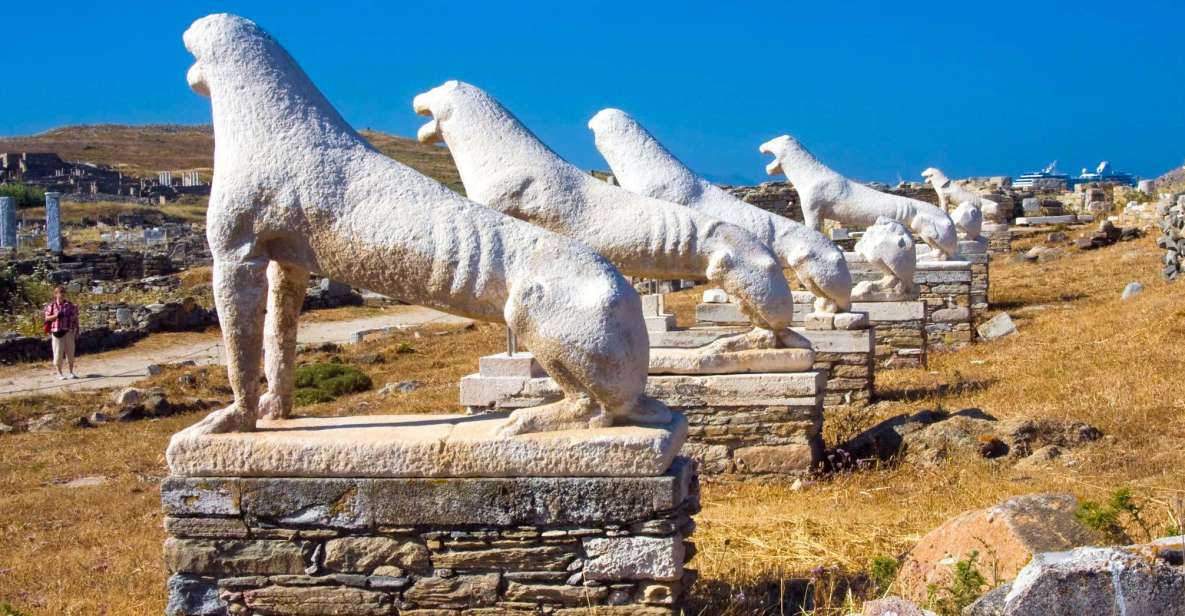 From Mykonos: Delos Archaeological Site Guided Evening Tour - Itinerary and Experience