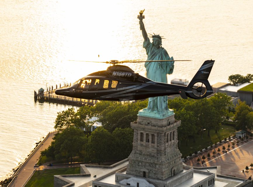 From New Jersey: City Lights or Skyline Helicopter Tour - Route and Highlights