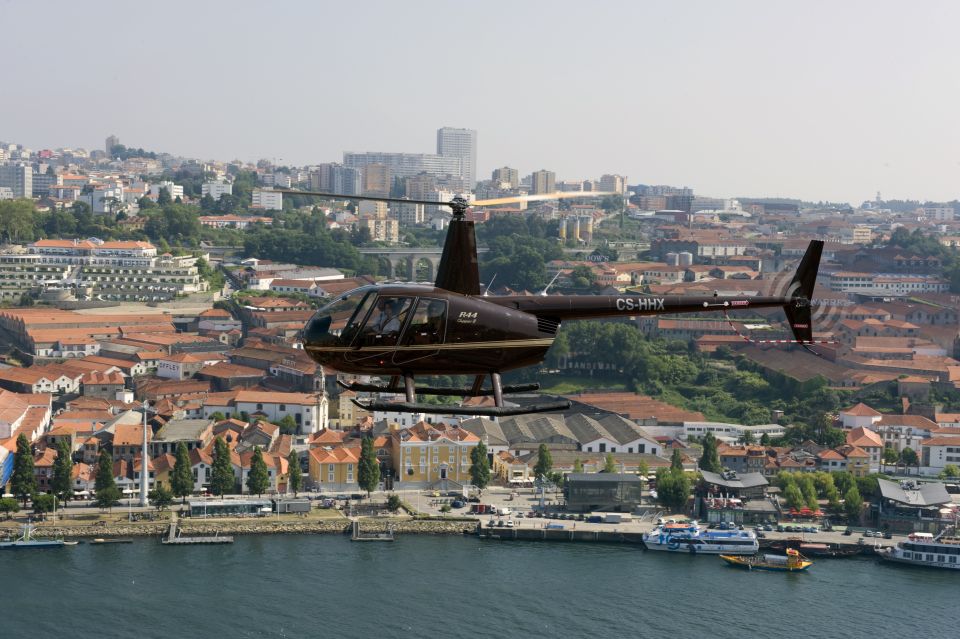 From Porto: City and Douro River Helicopter Sightseeing Tour - Tour Highlights