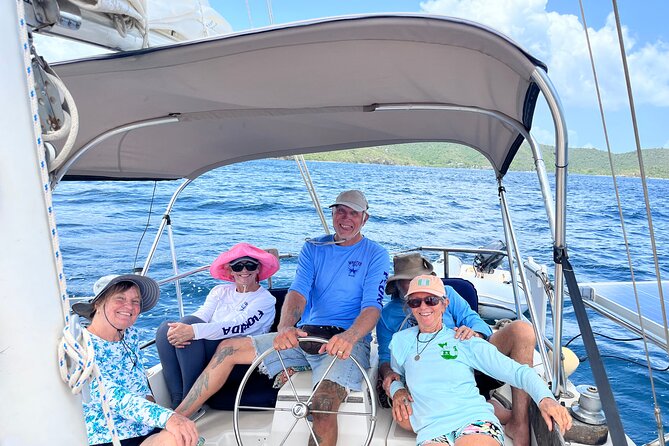 Full Day Sail From Coral Bay and Enjoy a Lime Out Lunch Stop! - Included in the Tour