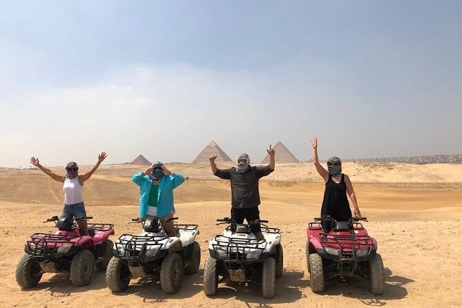 Full Day Tour to Giza With Camel & ATV Ride and Dinner Show - Inclusions